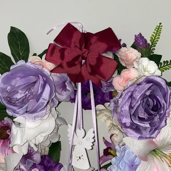 Handmade Spring/Summer  Wreath - Picture 3 of 4